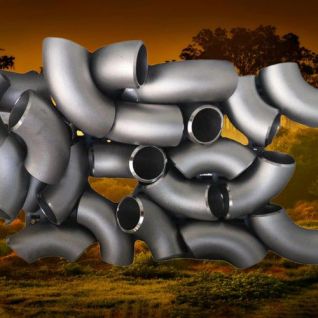 pipe with 90 degree bend elbow 